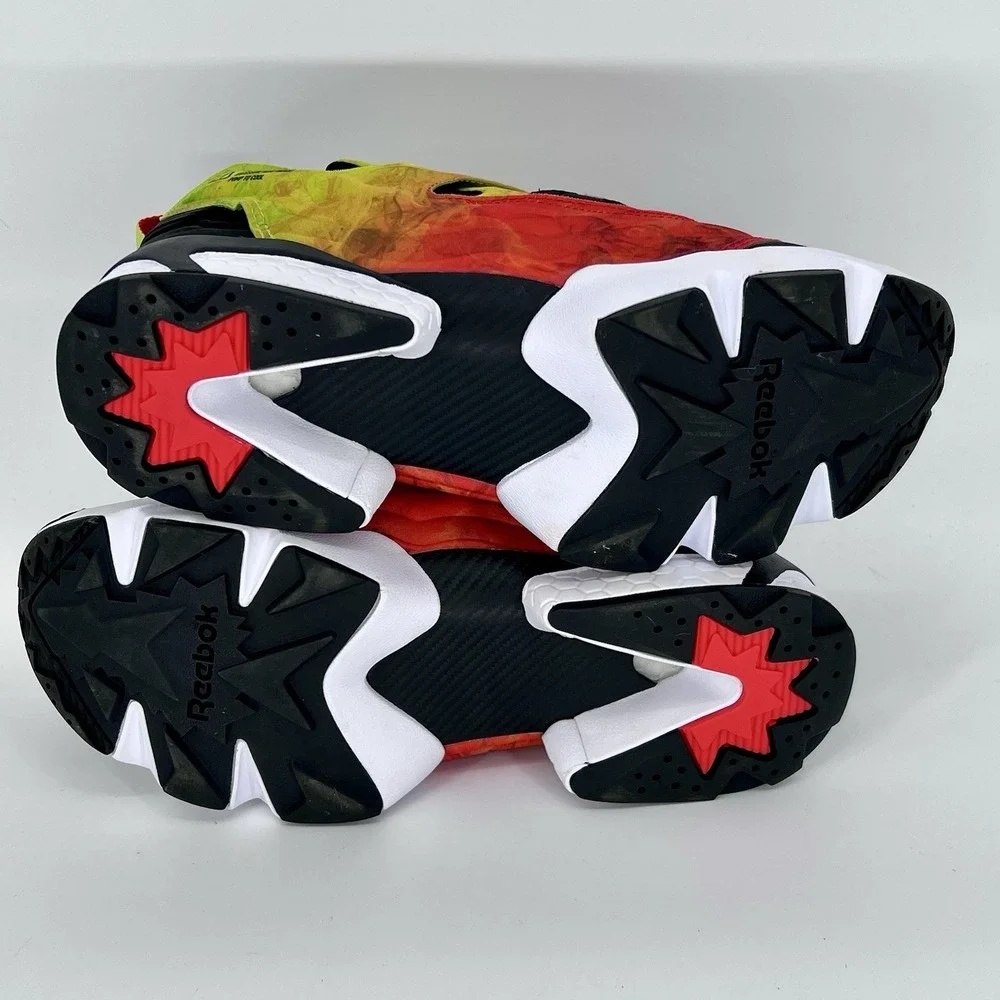 Reebok Men's InstaPump Fury OG Legion of Fury JP Blaze Sneakers Size‎ 8.5 Fire